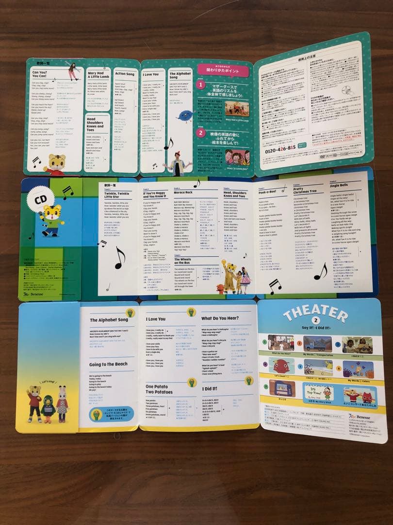 Benesse こどもちゃれんじ しまじろう　English DVD 21枚