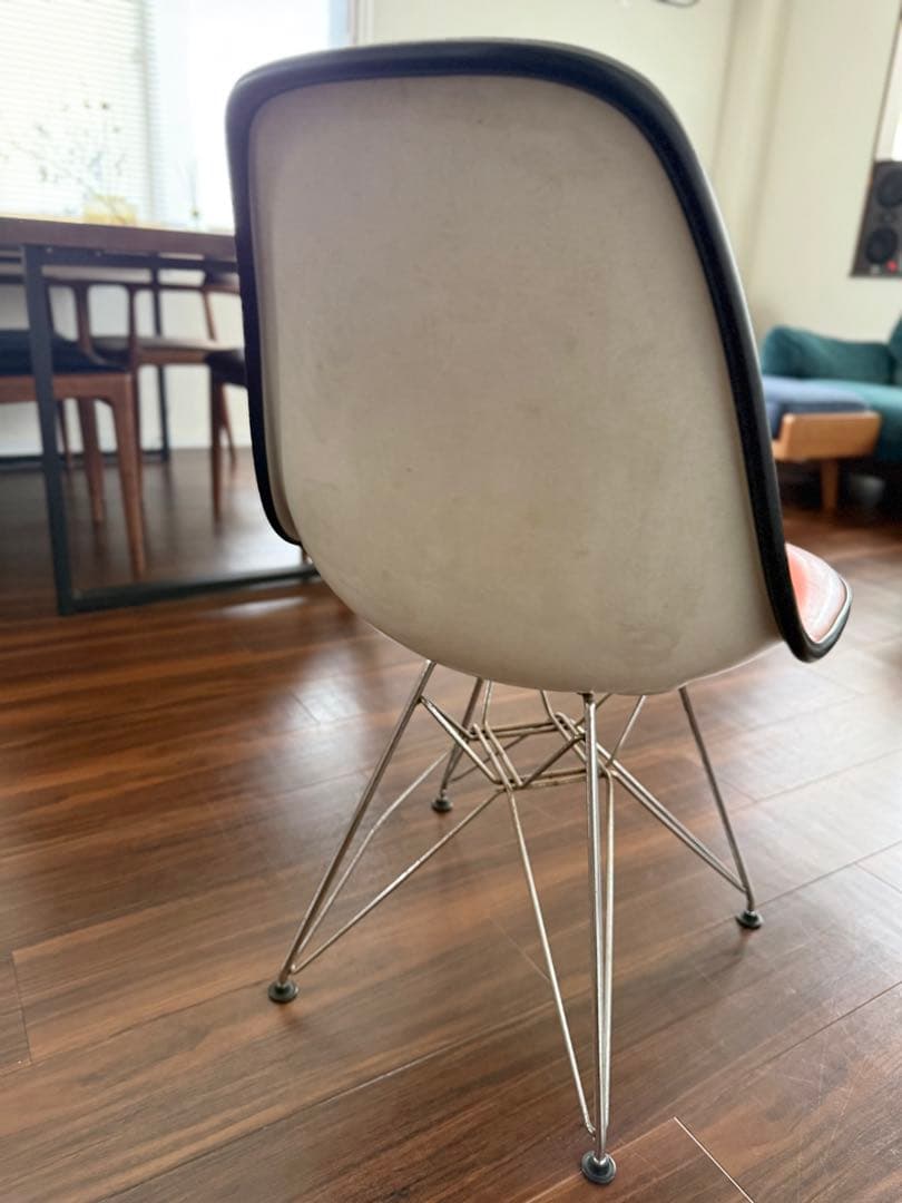 【最終価格】イームズチェア ナウガハイドレザー エッフェルベース