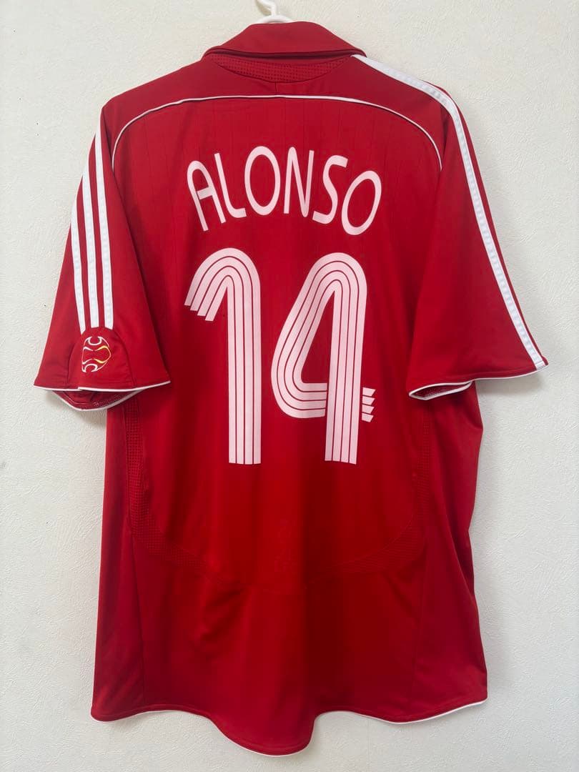 【正規品】シャビアロンソ選手　リバプール　ユニフォーム