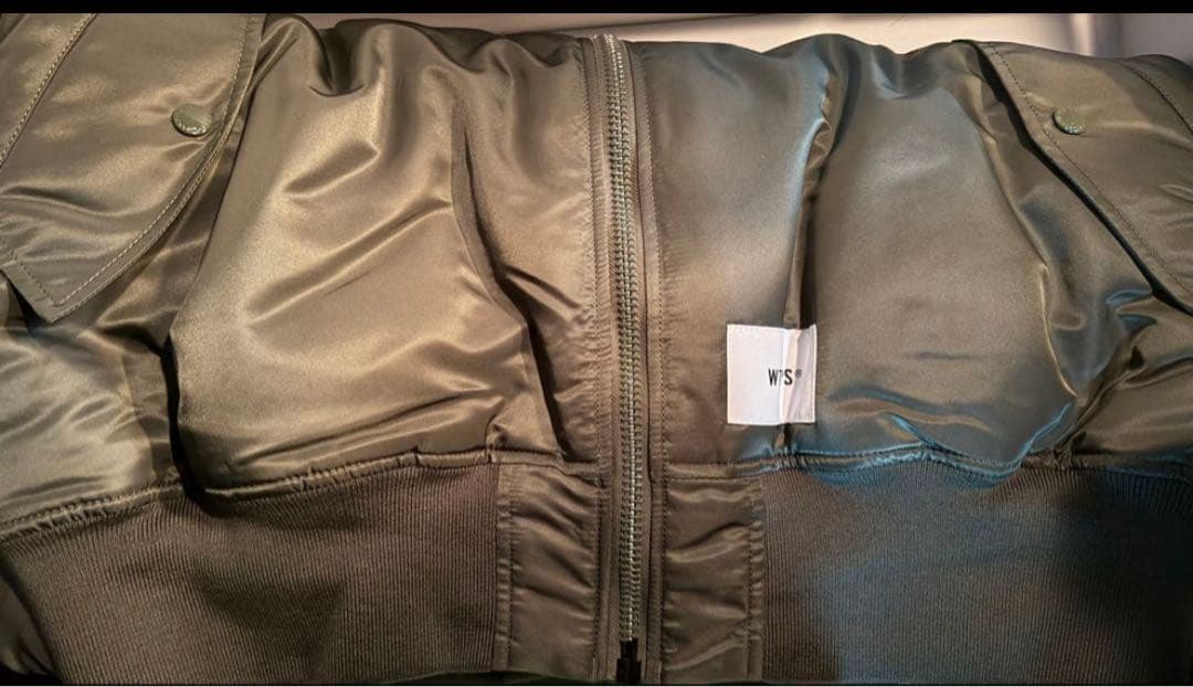 WTAPS x ALPHA INDUSTRIES MA-1ジャケット　サイズＬ