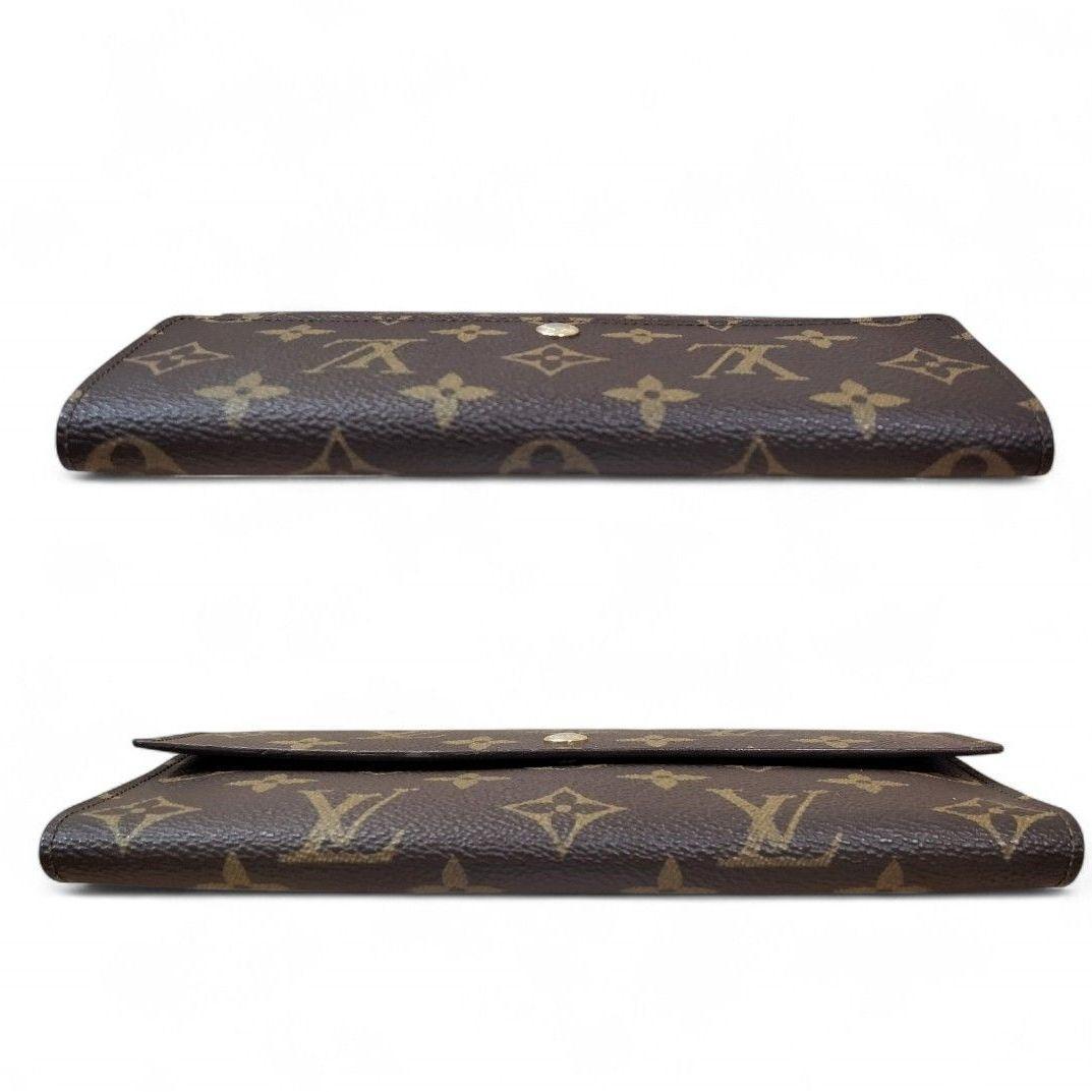 モノグラム ポルトトレゾール インターナショナル ルイヴィトン 三つ折り 長財布