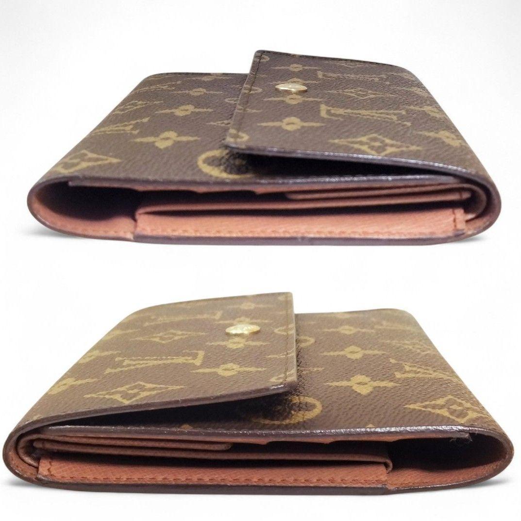 モノグラム ポルトトレゾール インターナショナル ルイヴィトン 三つ折り 長財布