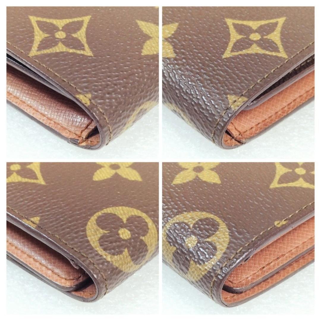 モノグラム ポルトトレゾール インターナショナル ルイヴィトン 三つ折り 長財布