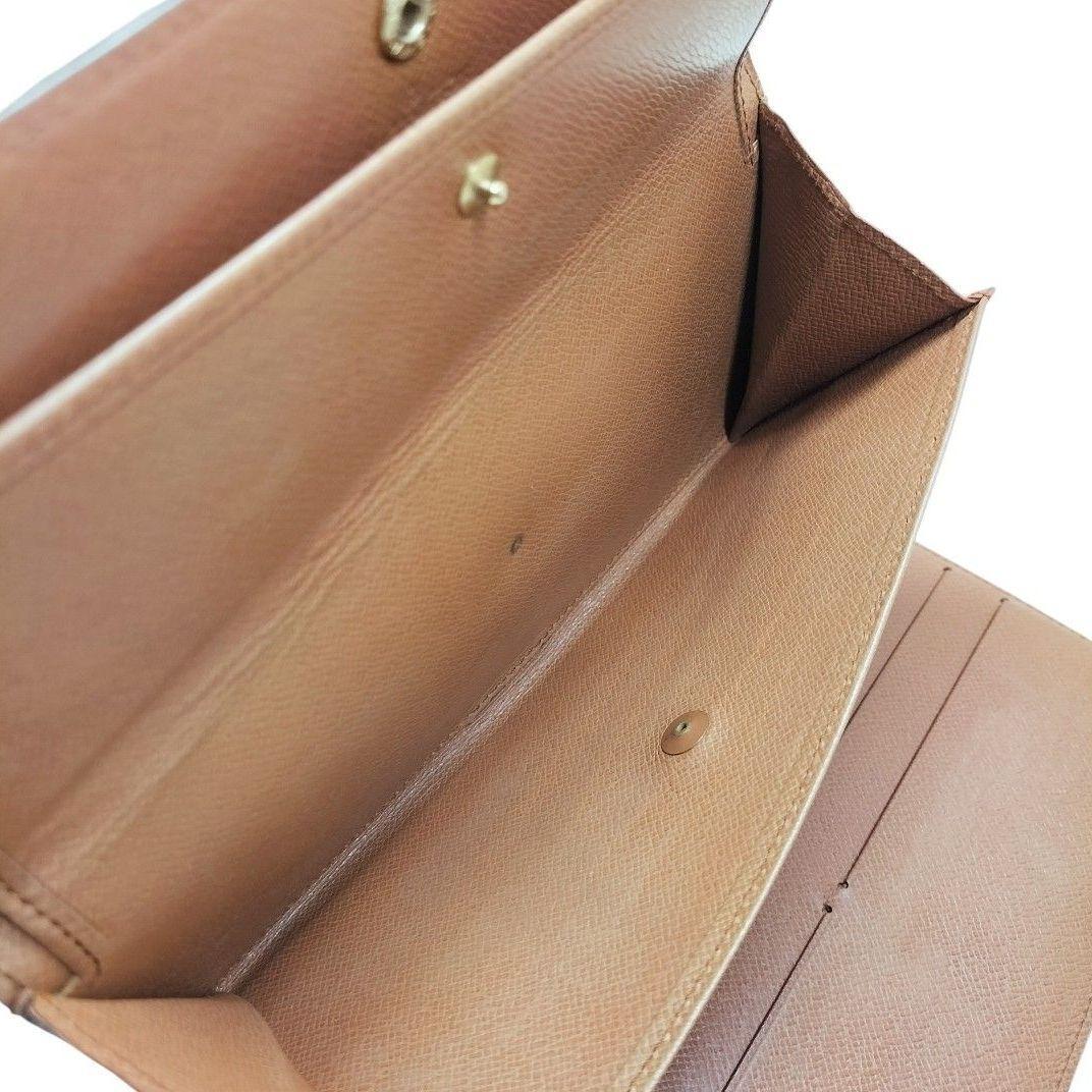 モノグラム ポルトトレゾール インターナショナル ルイヴィトン 三つ折り 長財布