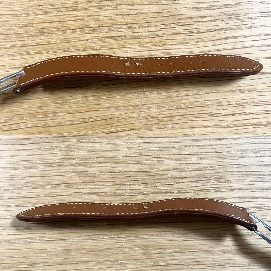 レザーベルトHERMES エルメス 時計 ケープコッド 腕時計 ベルト レザー