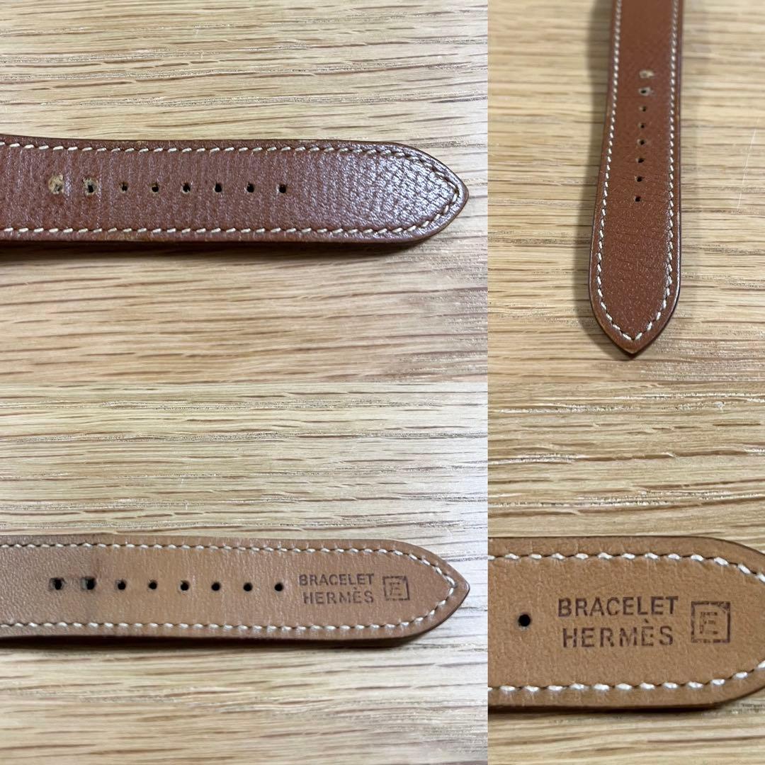 レザーベルトHERMES エルメス 時計 ケープコッド 腕時計 ベルト レザー