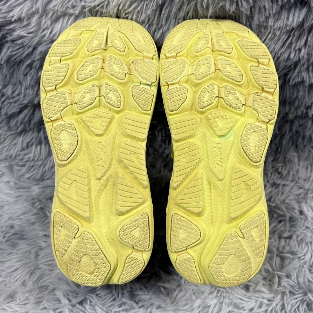 HOKA ONE ONE クリフトン10 黄 22.5cm 美品