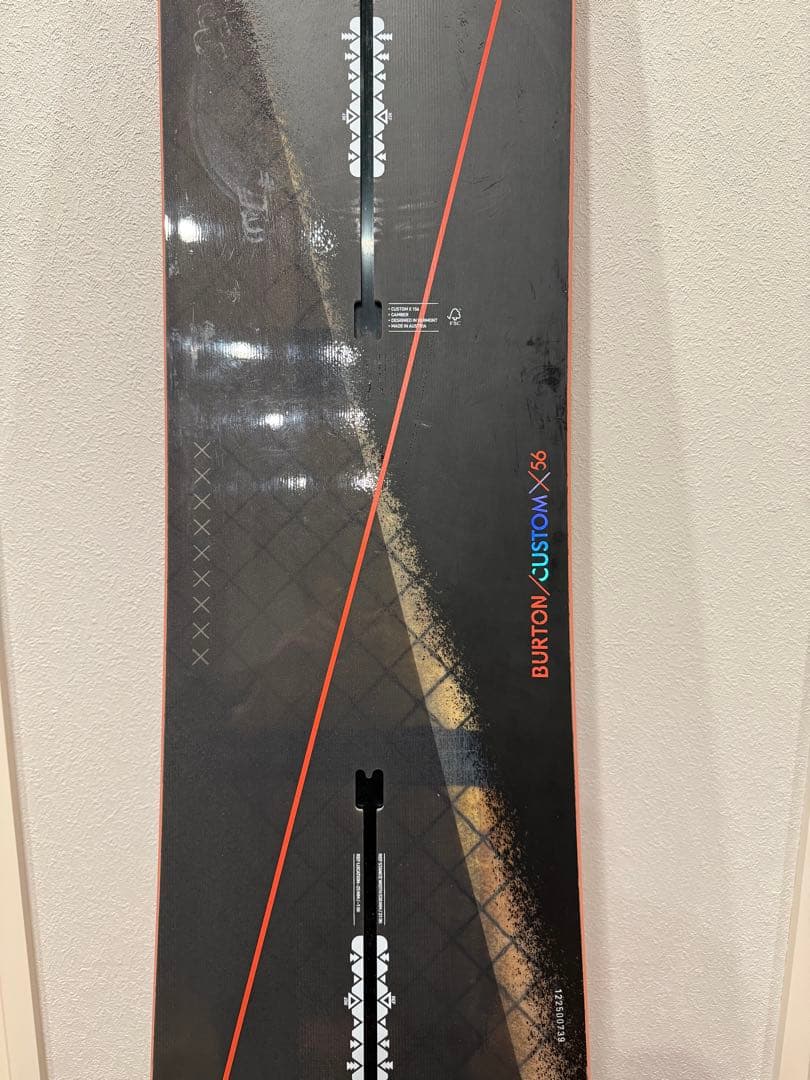 BURTON CUSTOM X 156cm チューナップ済み