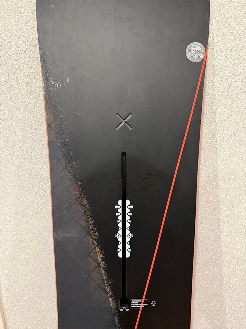 BURTON CUSTOM X 156cm チューナップ済み
