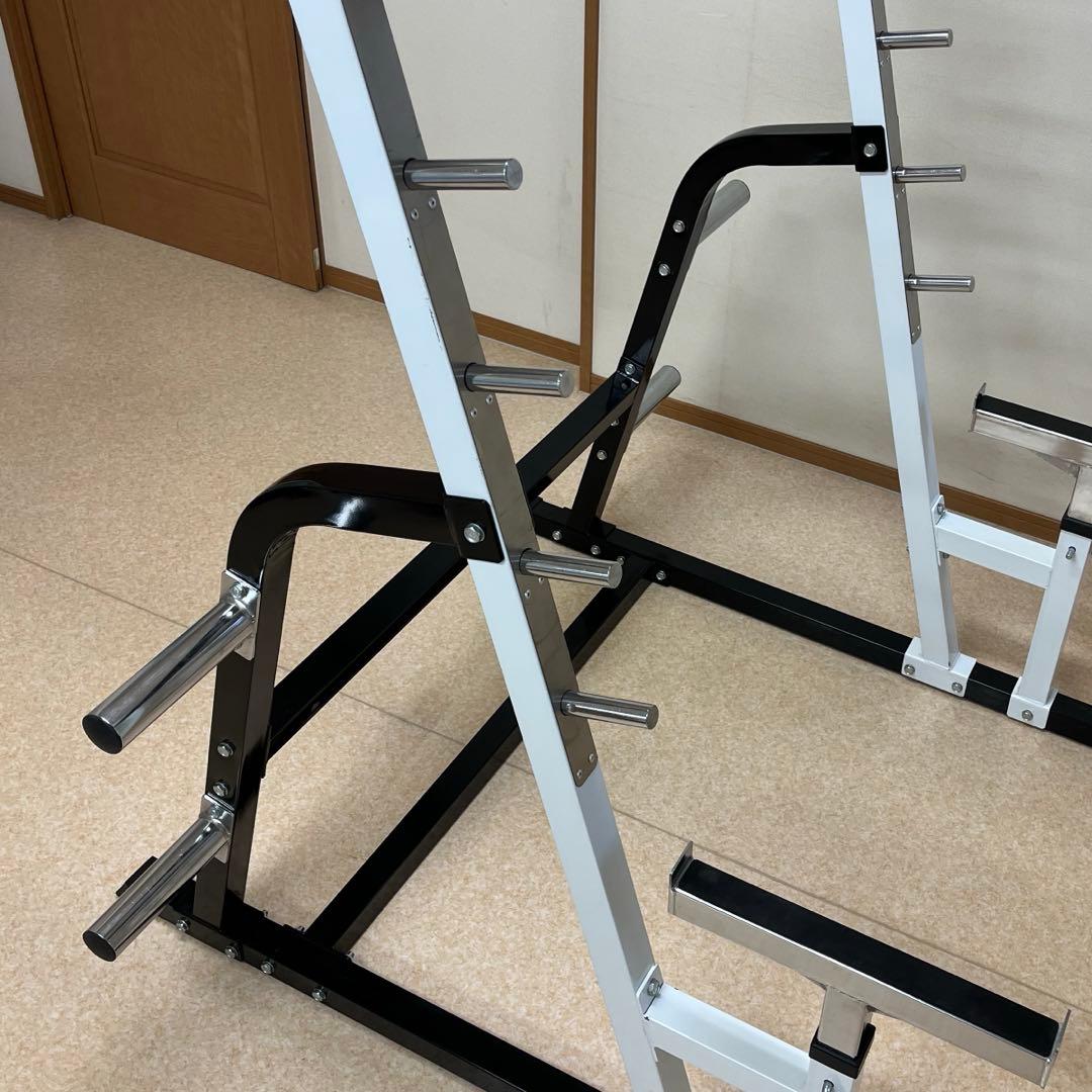 梅しゃん　IROTEC パワースクワットラック①