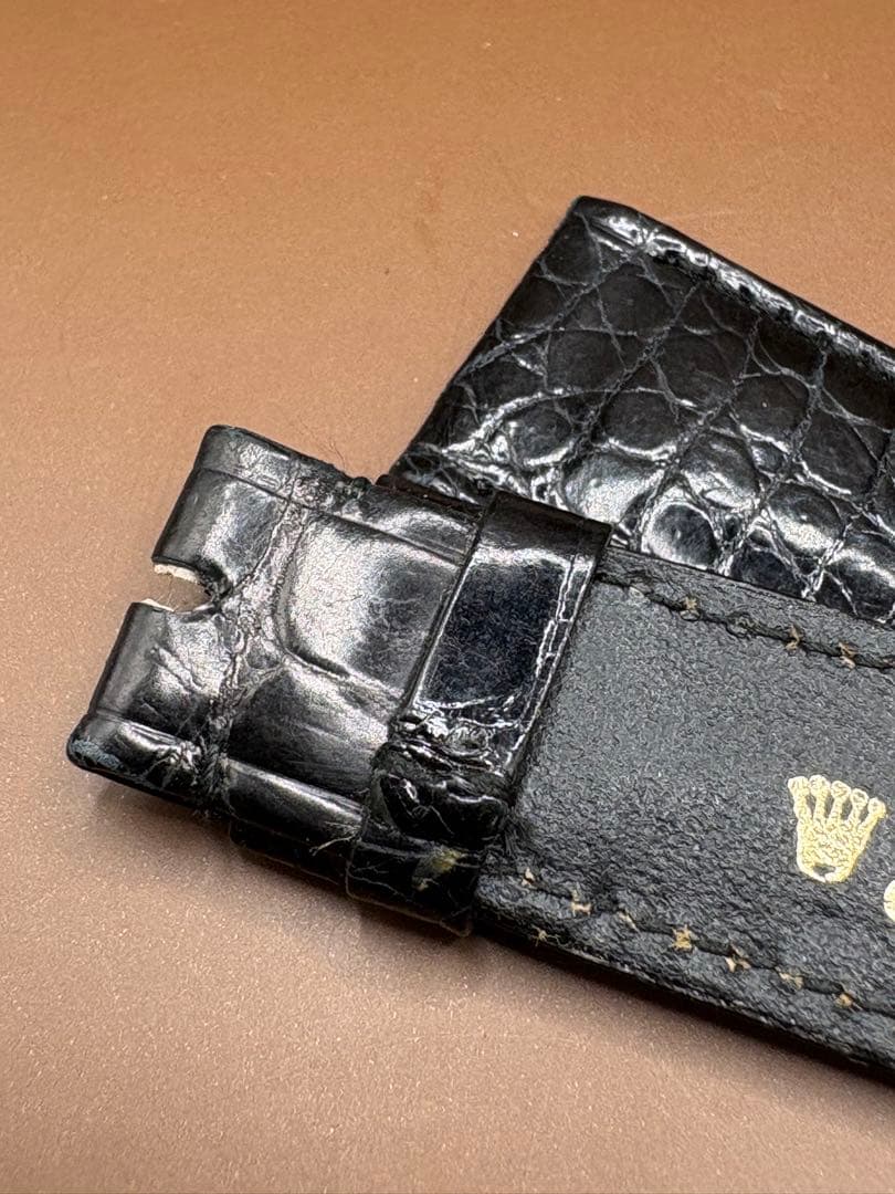 ◎⭐︎ ROLEX OF GENEVA メンズ　クロコダイル レザーベルト　腕時計