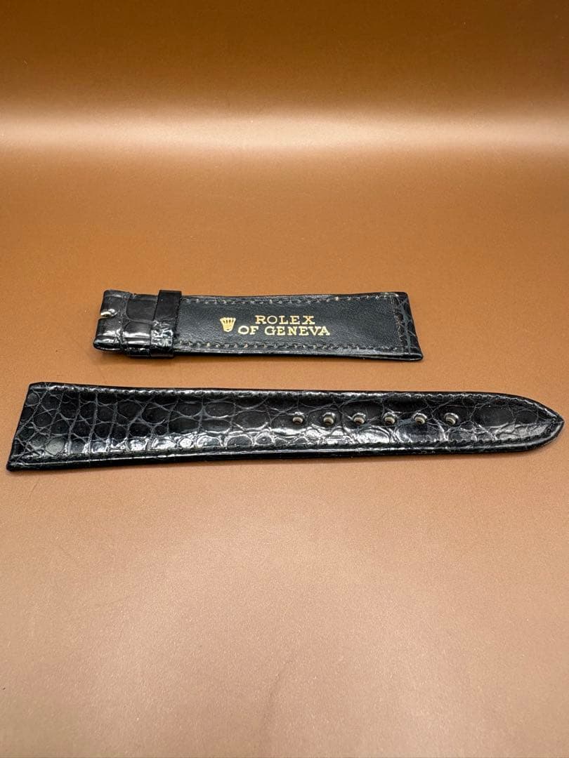 ◎⭐︎ ROLEX OF GENEVA メンズ　クロコダイル レザーベルト　腕時計