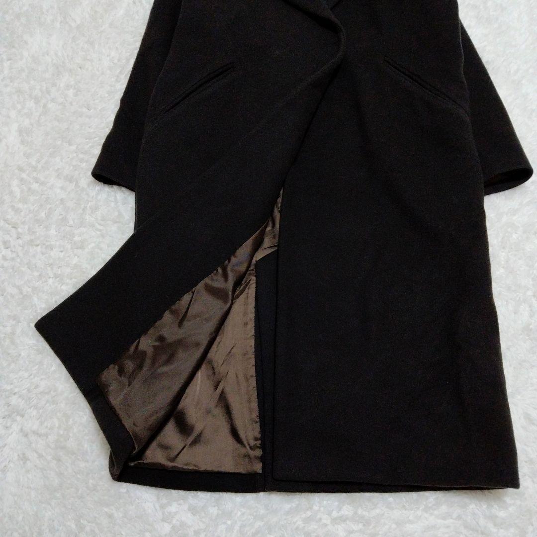 【現行】イエナ　マンテコ　オーバーチェスターコート　ブラウン