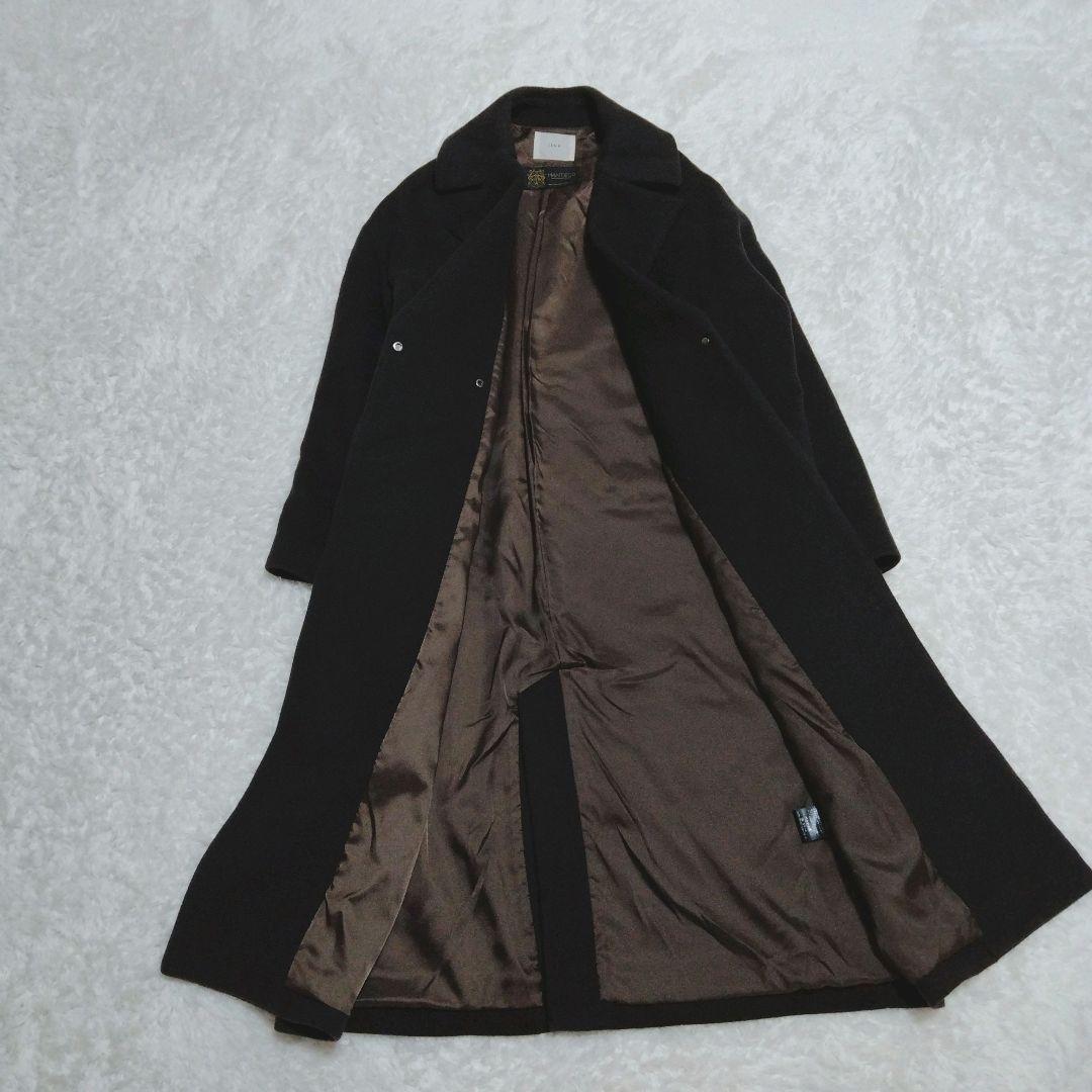 【現行】イエナ　マンテコ　オーバーチェスターコート　ブラウン