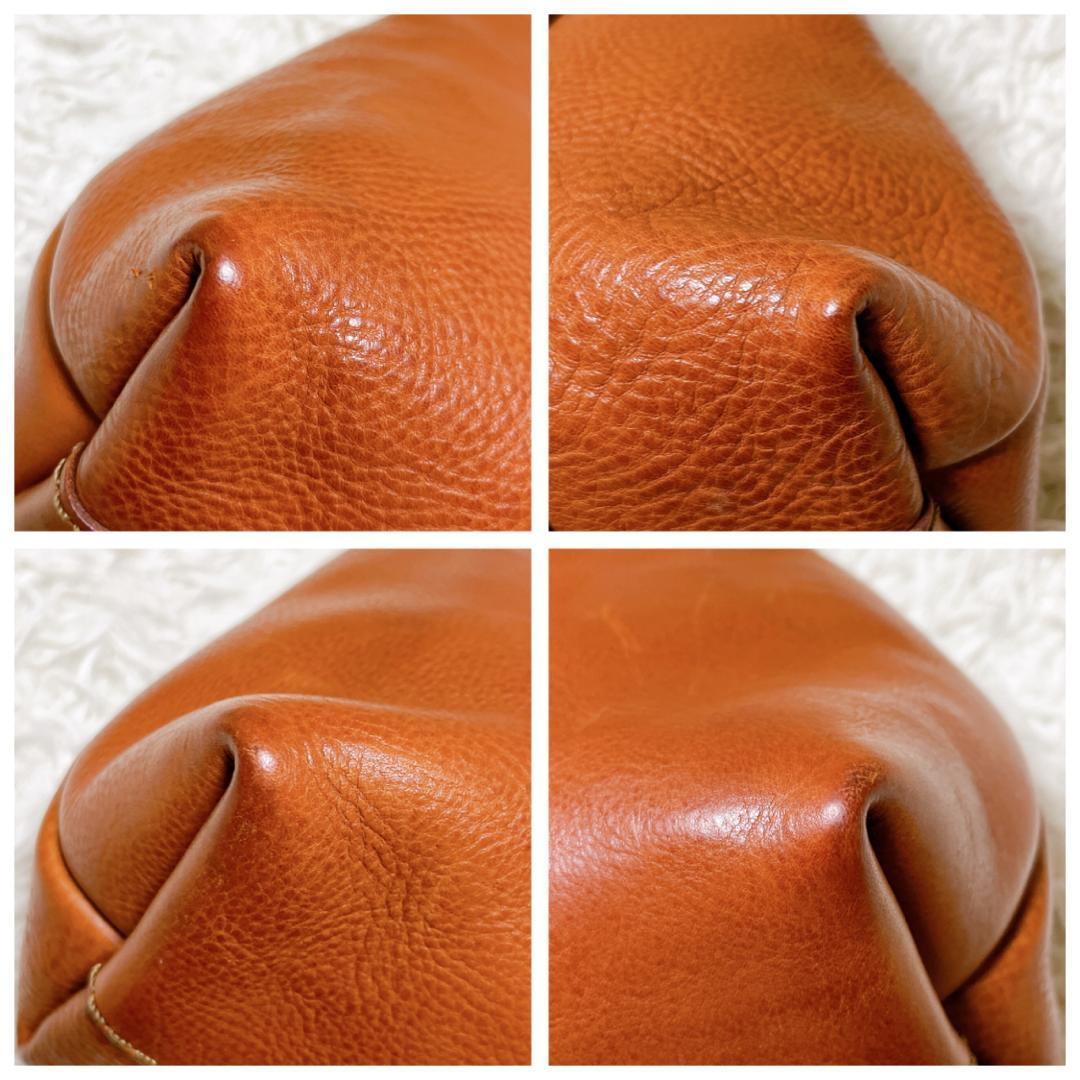 HERZ organ 口枠トートバッグ ミネルバボックス G-14 アンバー