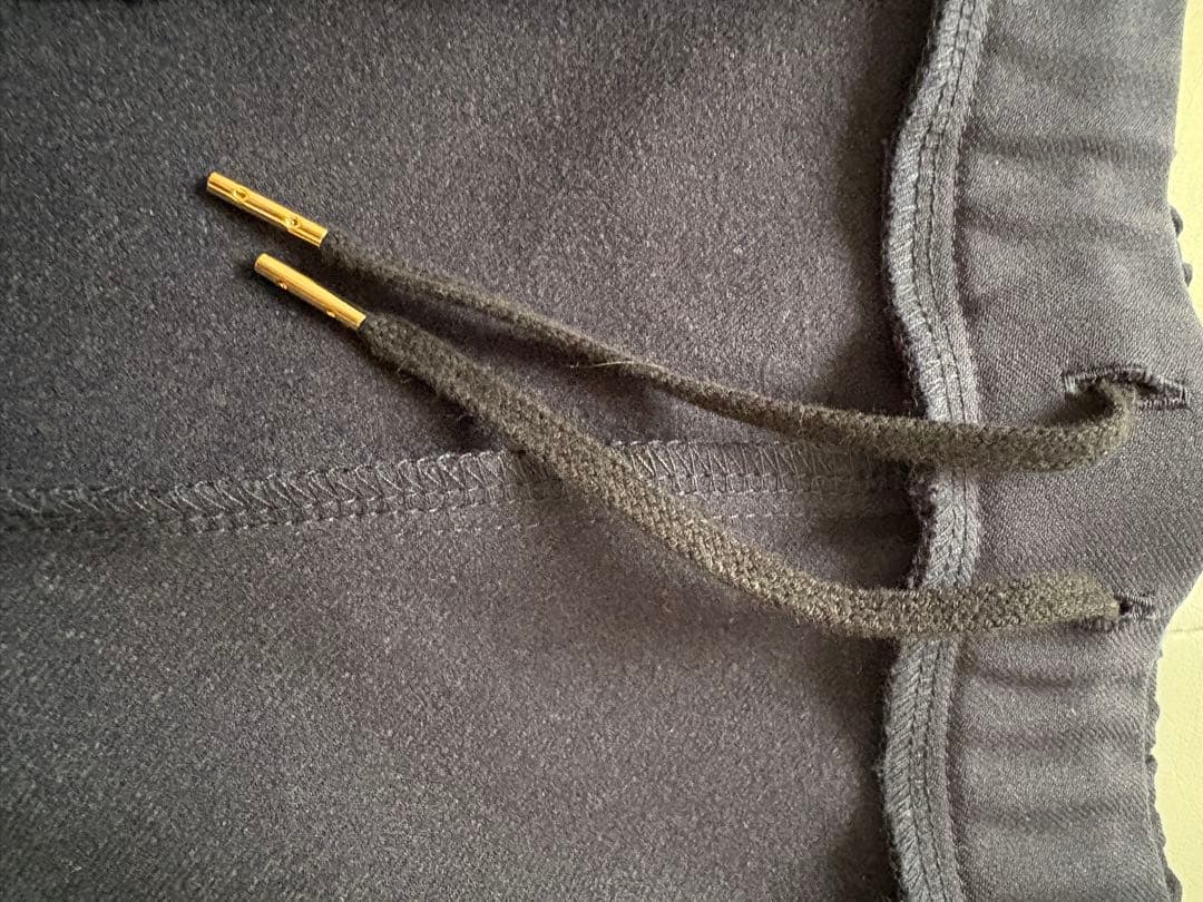 【OUR】LEE別注　洗える裏起毛のあったかテーパードパンツ　ネイビー