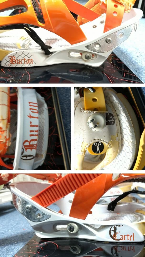 BURTON バートン スノーボード 板 150cm カバー付き