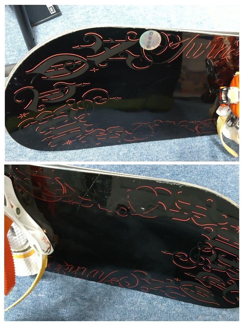 BURTON バートン スノーボード 板 150cm カバー付き