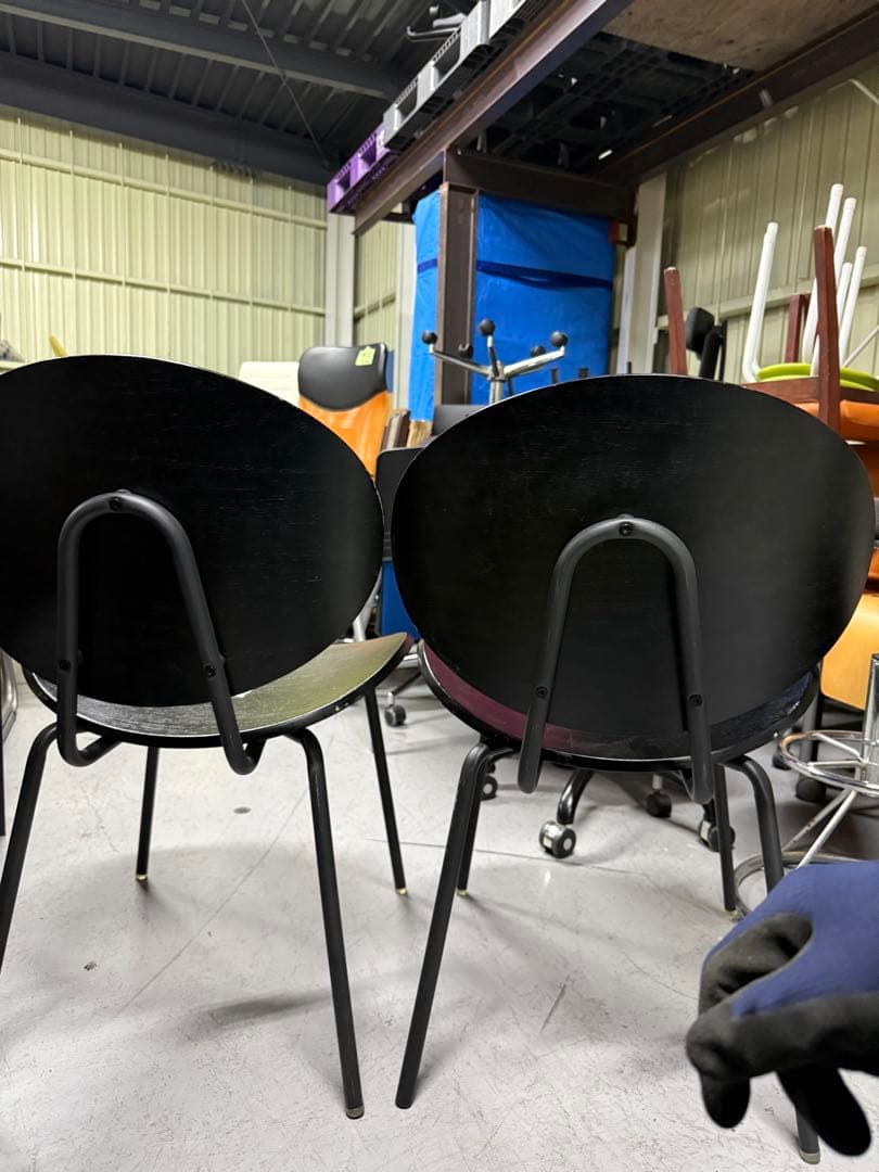 kanademono 曲げ木 プライウッド チェア　2脚　53