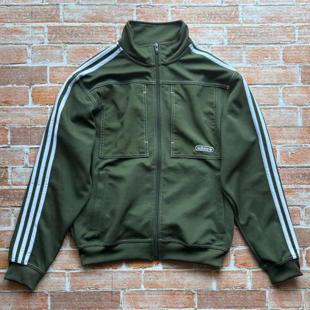 アディダス トラックジャケット モスグリーン GN3806 WW TT 緑 M