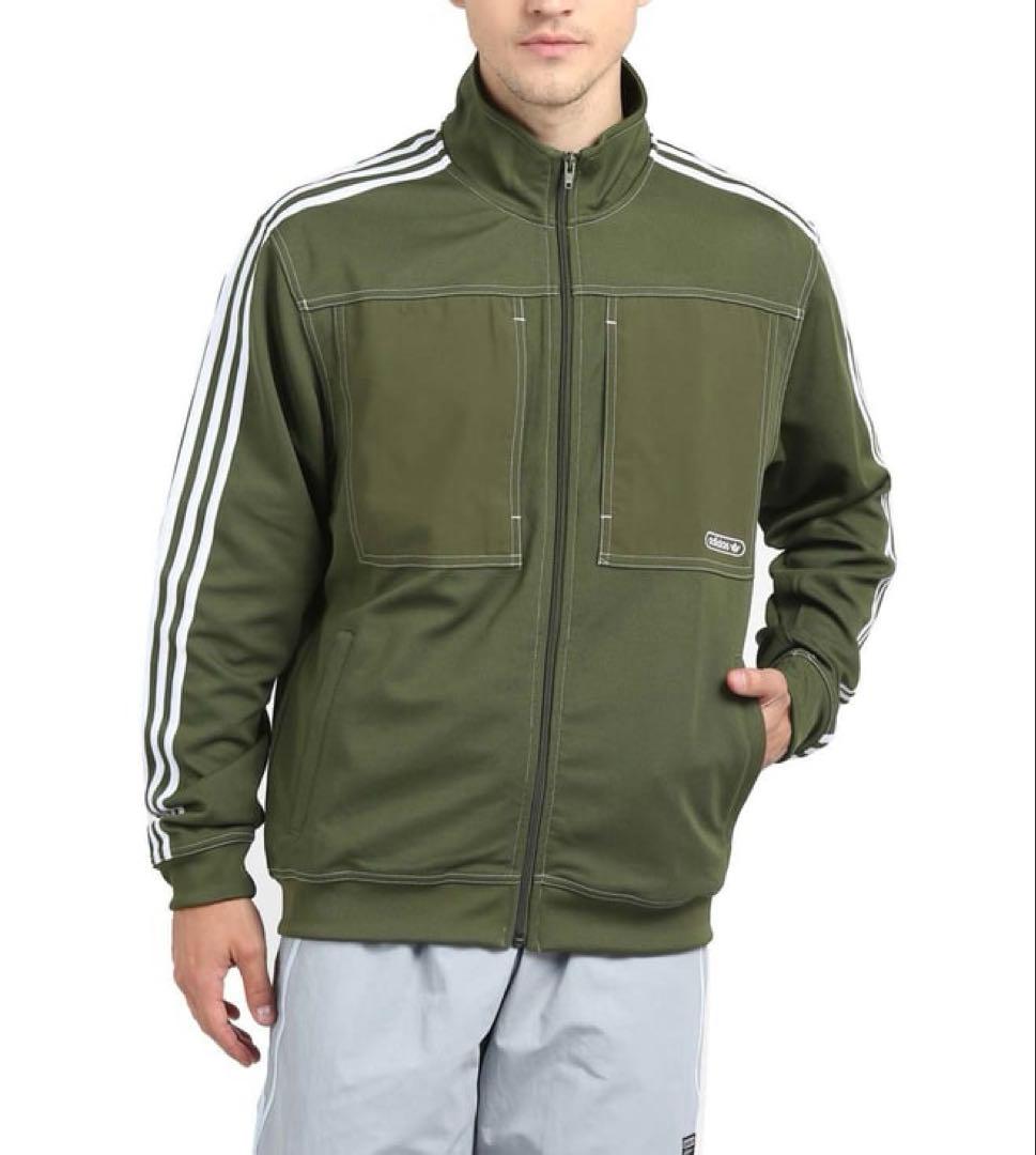 アディダス トラックジャケット モスグリーン GN3806 WW TT 緑 M