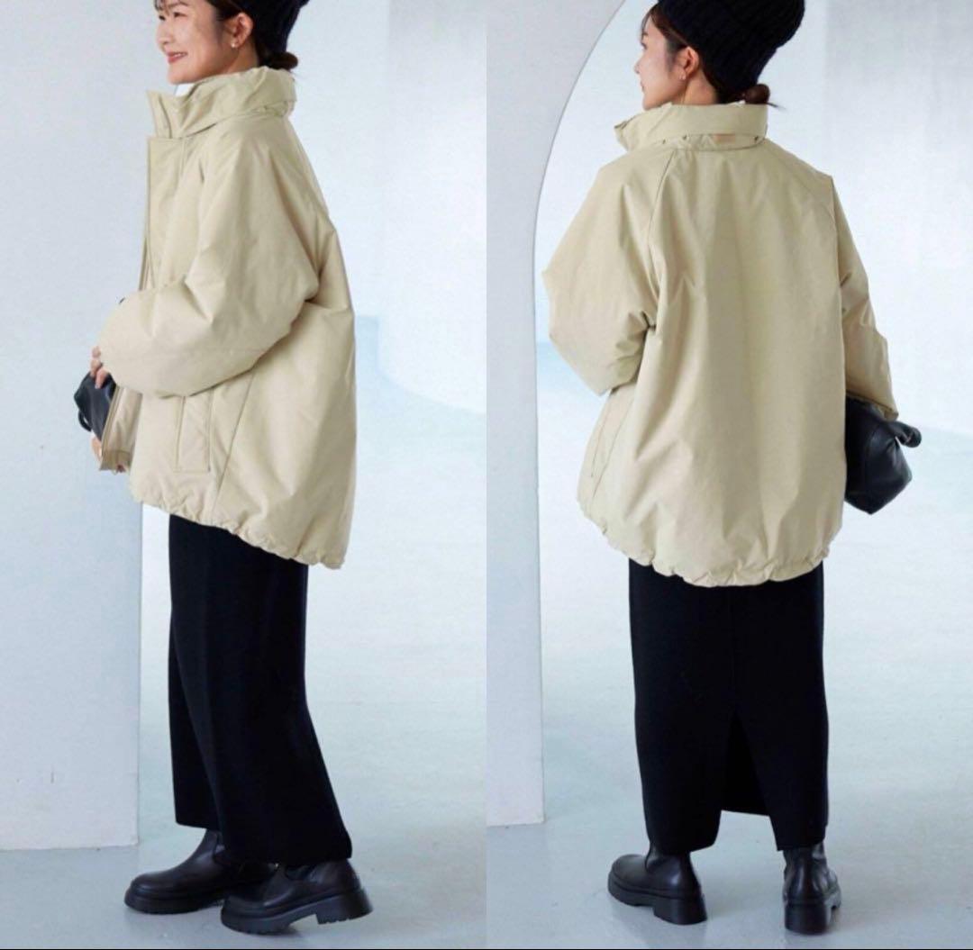 SLOBEIENA ウォッシャブル中綿モンスターパーカーブルゾン38※最終値下げ