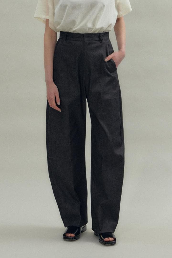 FLORENT コージーデニムバレルパンツ