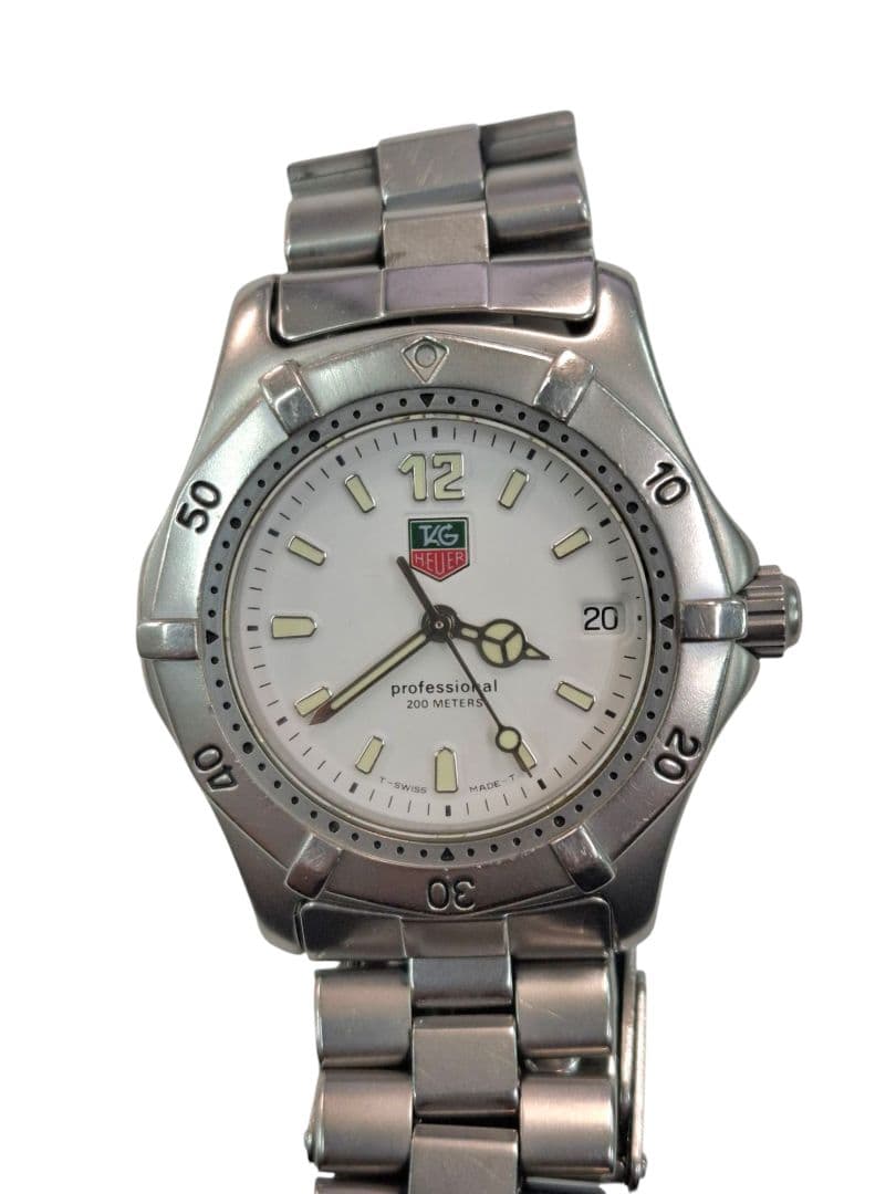 TAG Heuer プロフェッショナル ステンレススチール クォーツ時計