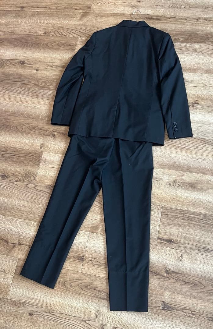 コムサイズム✴︎フォーマルスーツ2つボタン黒卒業式 入学式160男の子