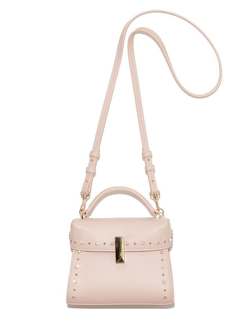 CELFORD ビジュースタッズポシェット ピンク