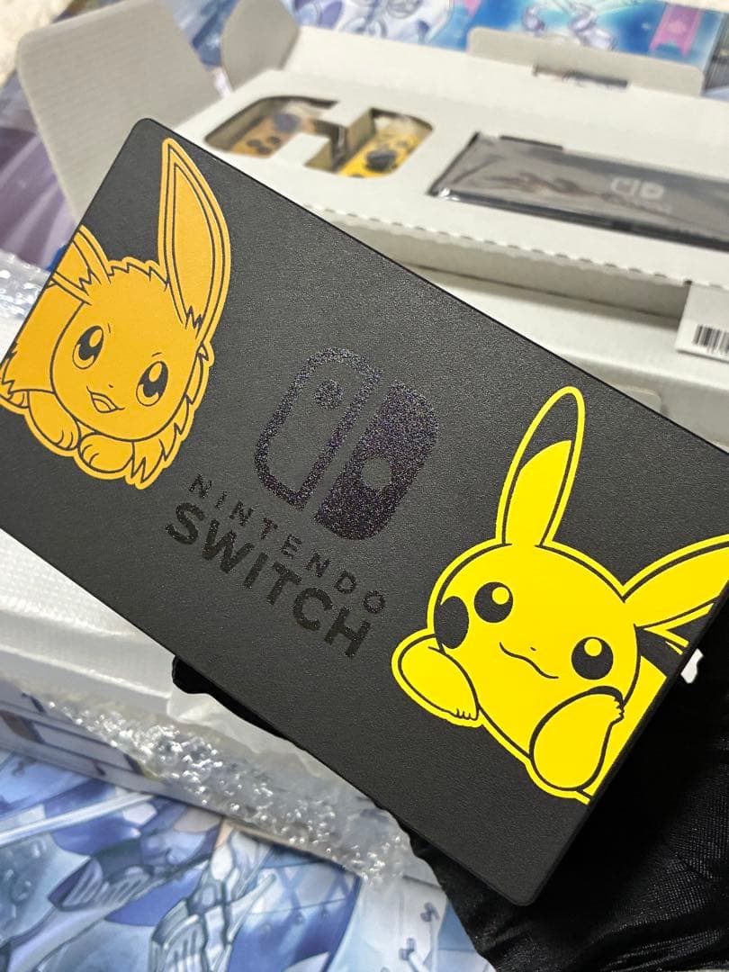 【操作不良/内バッテリー劣化】ポケモン Switch ピカブイ 本体 付属品完備