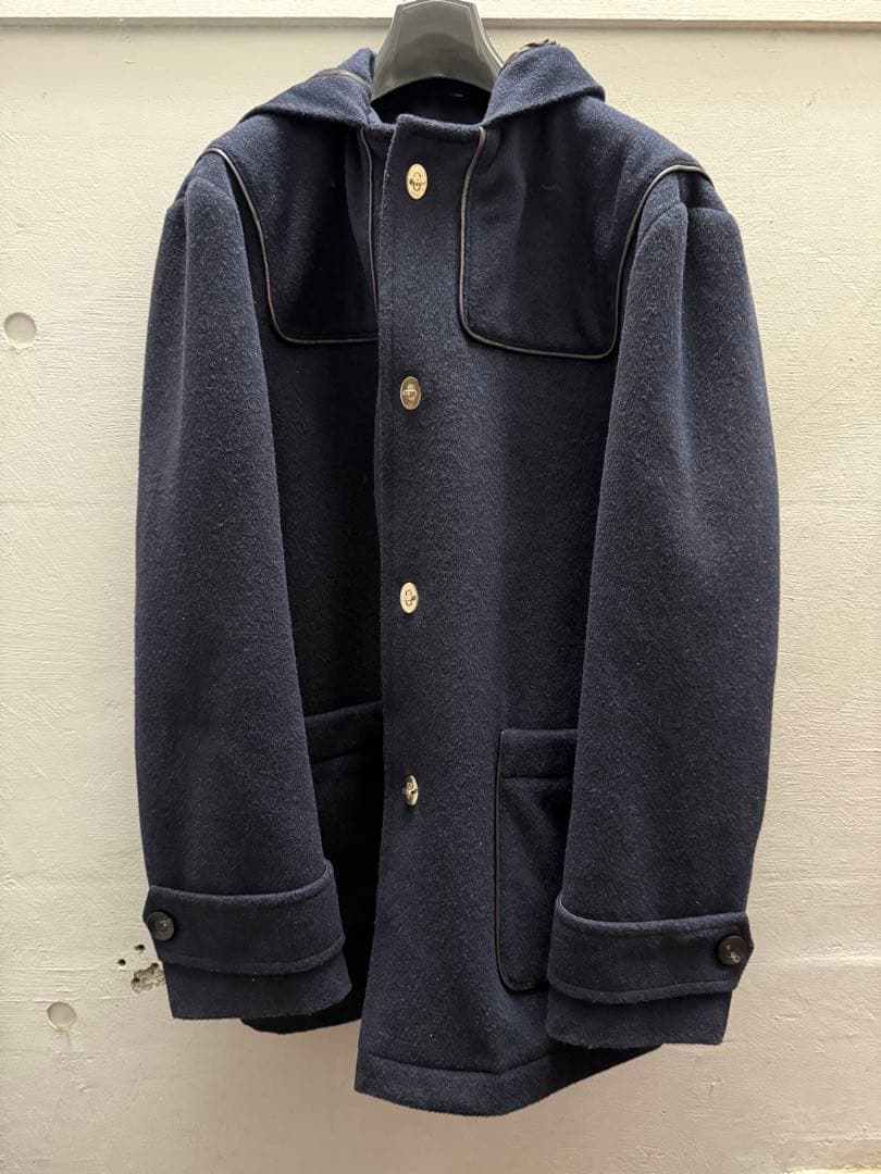 ジャケット・アウター WALES BONNER 24AW Library Duffle Coat 48