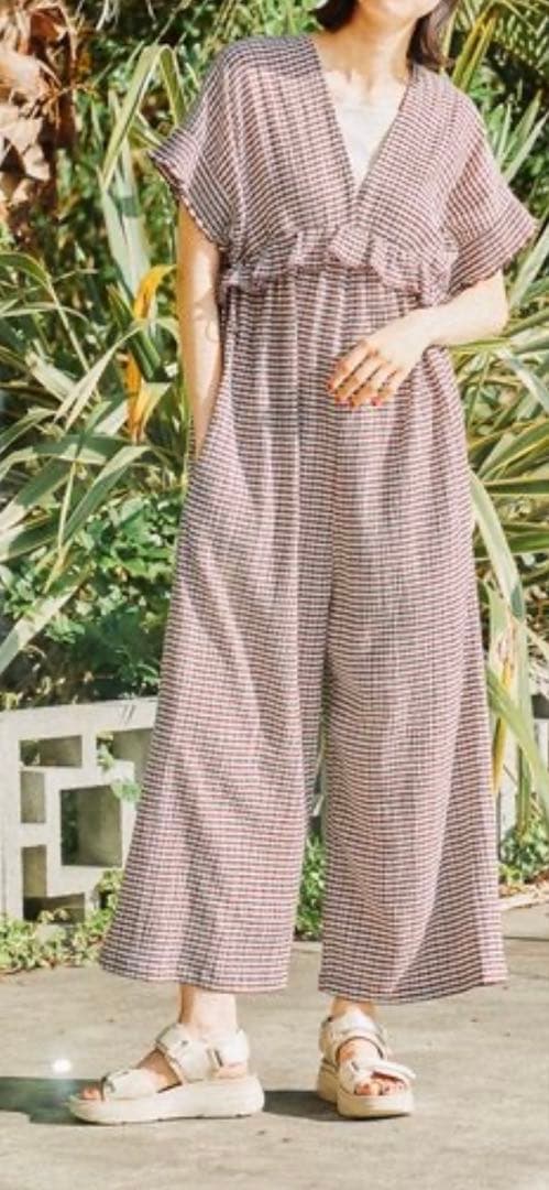 DRY クシュワイドロンパース ニコアンド