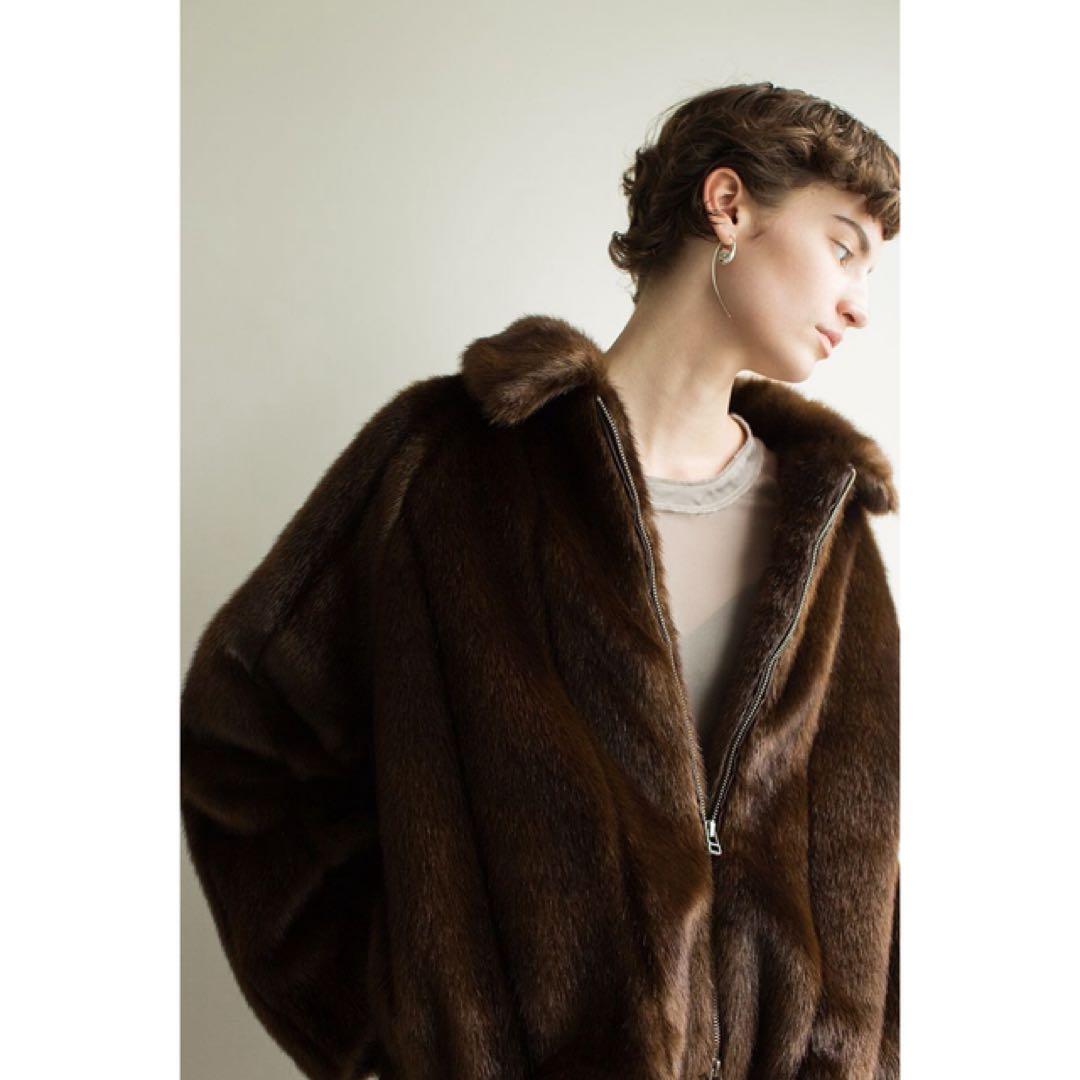 LEINWANDEラインヴァンド faux fur jacketファージャケット