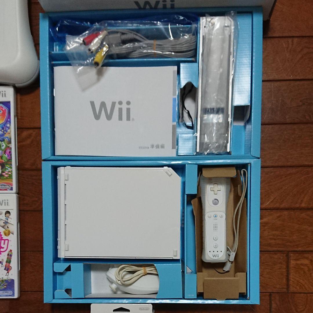 Wii、WiiFit、Wiiソフト各種一式