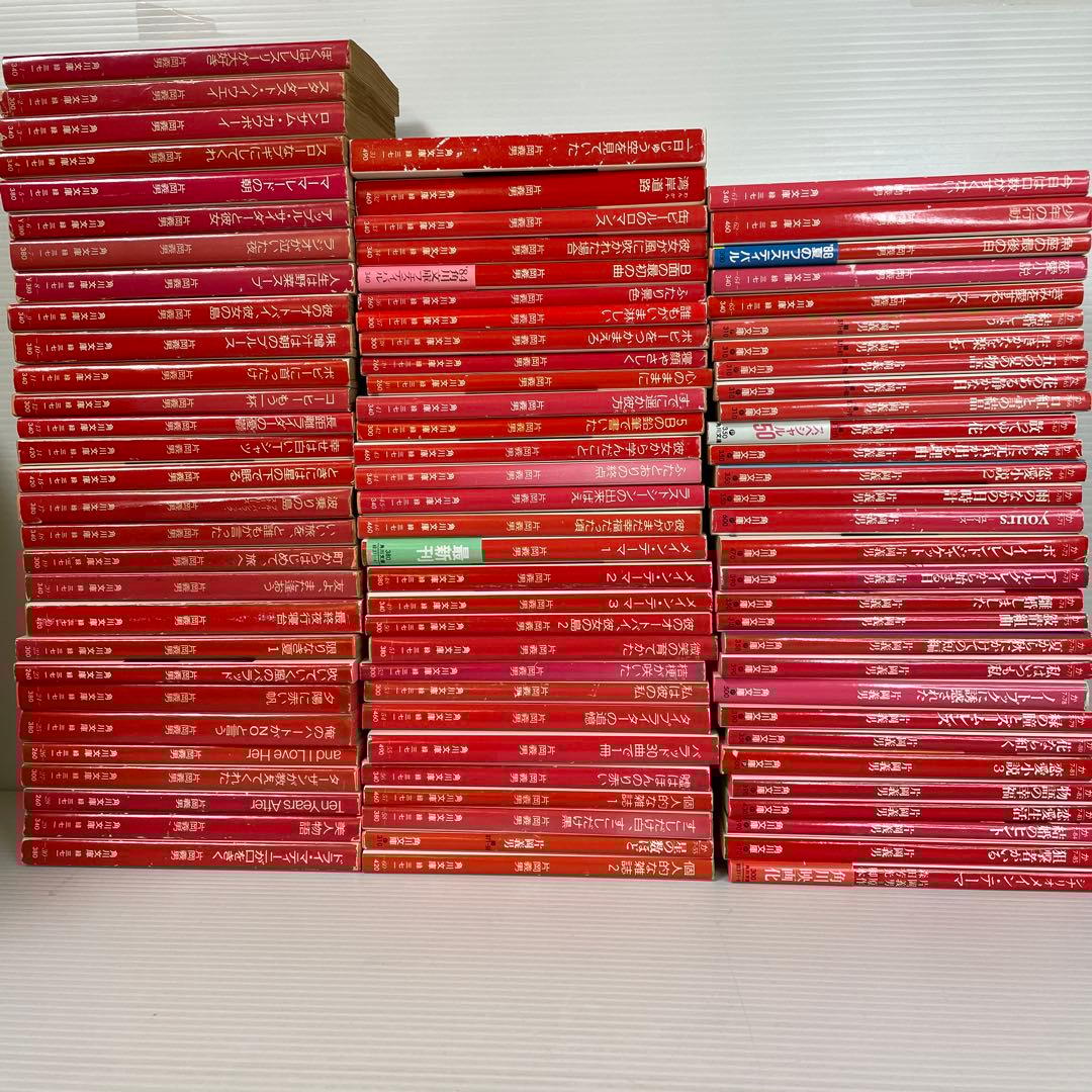 片岡義男　112巻セット　角川文庫92新潮文庫12集英社6その他2