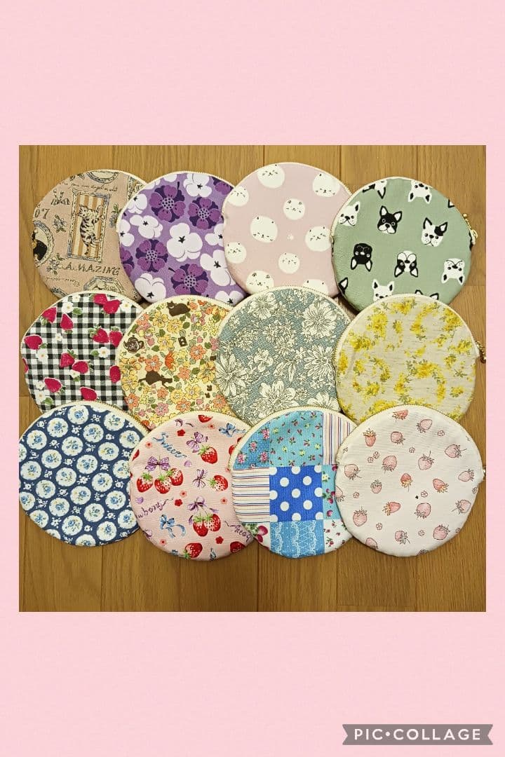 丸ポーチ　MAKOLIY