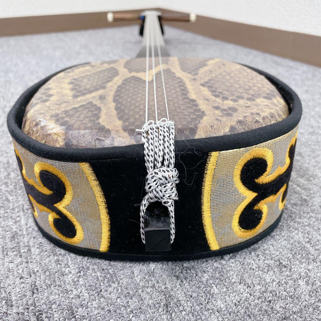 沖縄 三線 人工皮 和楽器 民謡楽器 沖縄三線 沖縄民謡