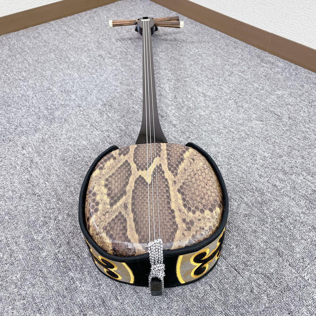 沖縄 三線 人工皮 和楽器 民謡楽器 沖縄三線 沖縄民謡