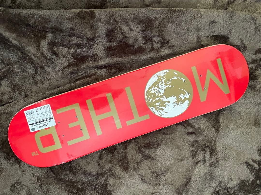 MOTHER スケートボードデッキ レッド