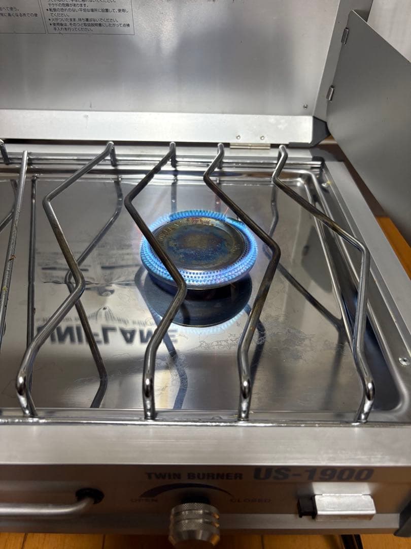 UNIFLAME ツーバーナーコンロ US-1900 収納バッグ付き