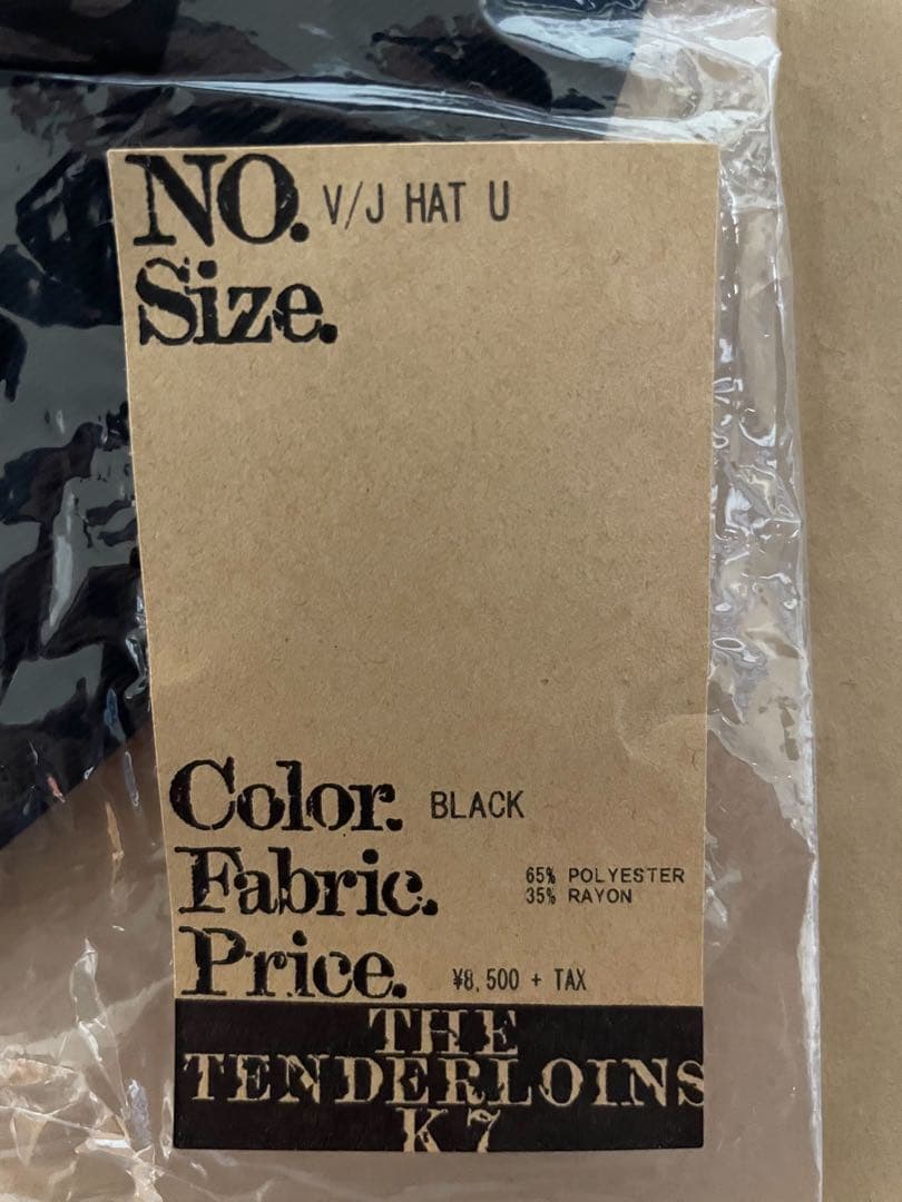TENDERLOIN V/J HAT U テンダーロイン ハット