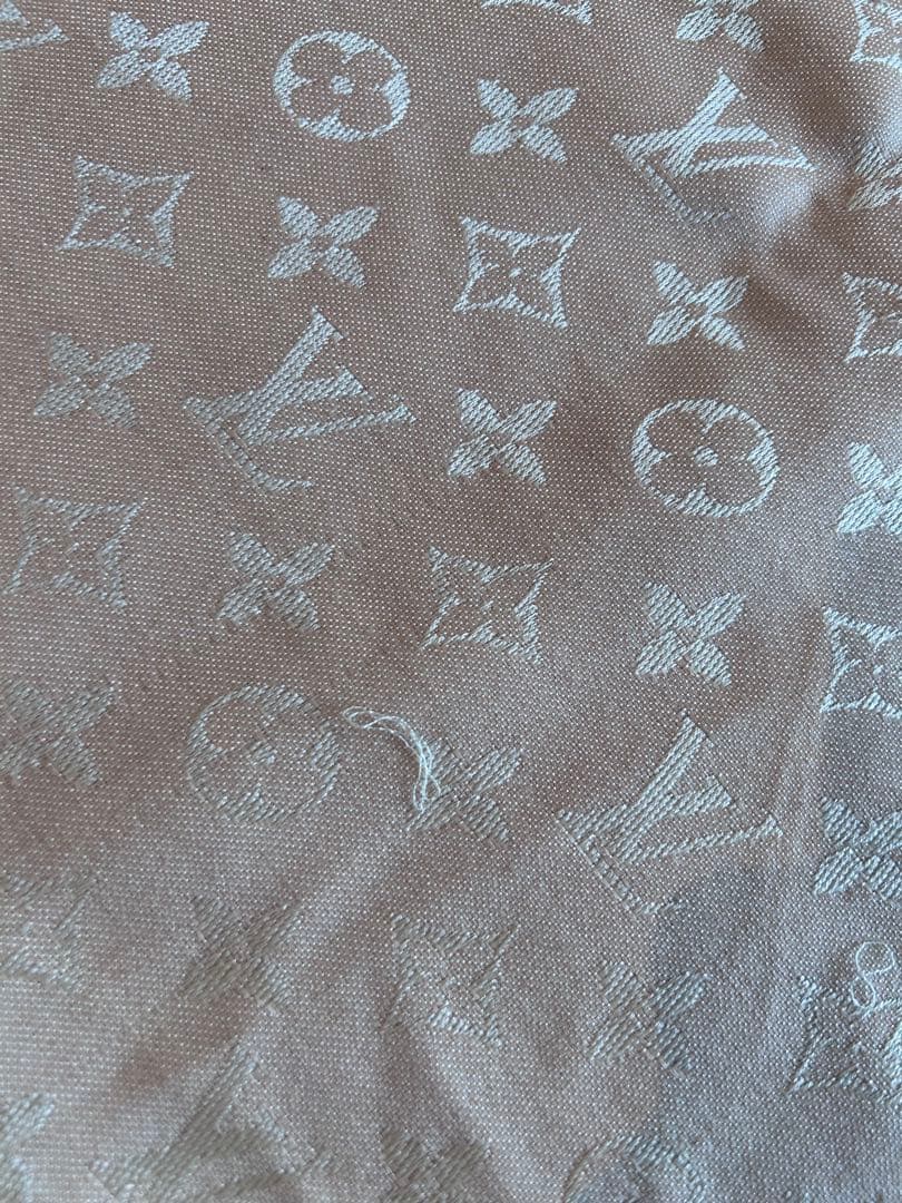 LOUIS VUITTON ピンク モノグラム ストール