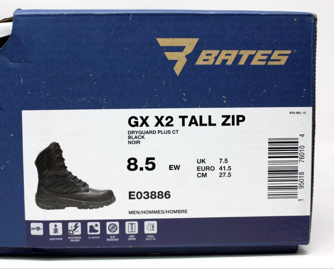 定価7.6万 未使用 ベイツ GX X2 先芯 タクティカルブーツ