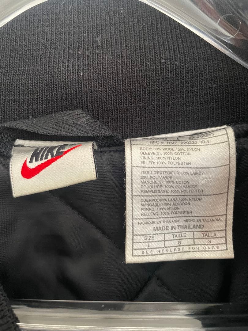 NIKE バスケットボール 90sスタジャン ブラック