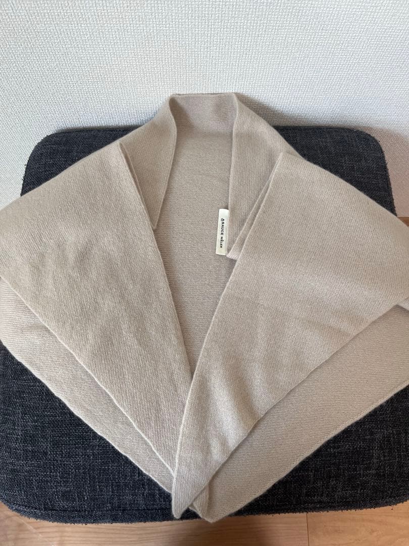 アソースメレ カシミヤ100 トライアングルストール ショール