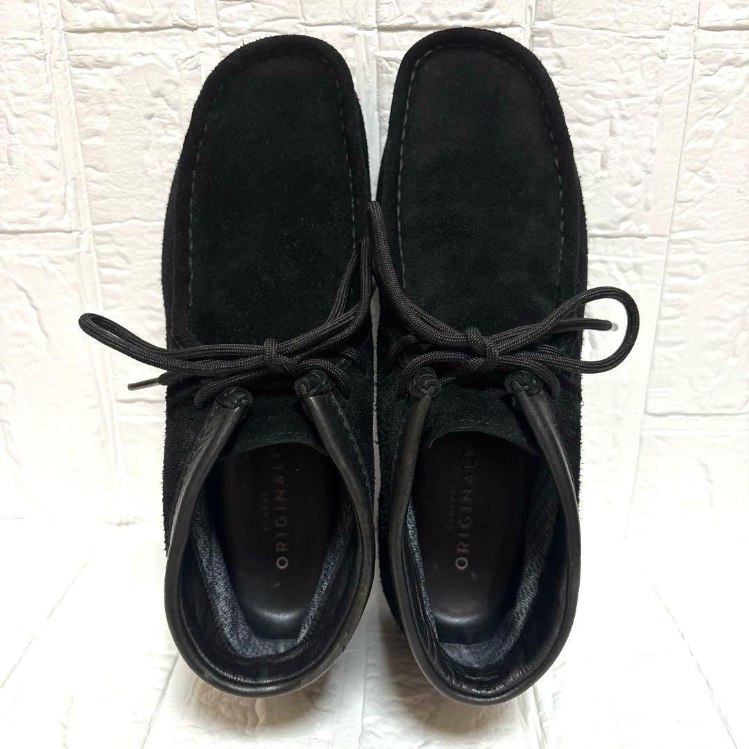 ☆人気☆ Clarks クラークス ワラビーブーツGORE-TEX ブラック