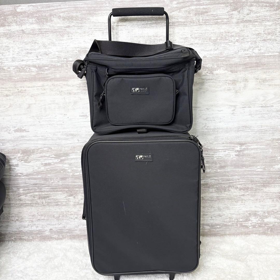 agnes b. VOYAGE★スーツケース★キャリーバッグ★サブバッグ付き