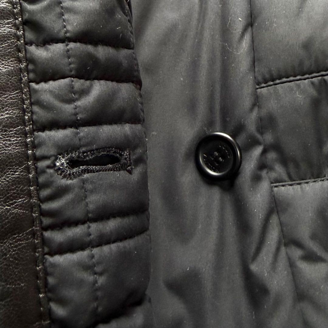 美品✨ルイヴィトン ダイヤキルティング 裏地モノグラム柄 パデットジャケット 黒