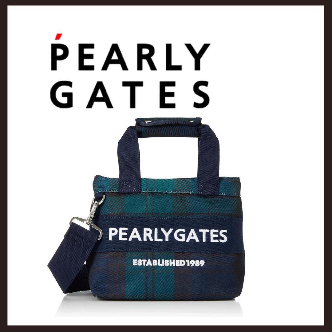 ○★新品未使用 PEARLY GATES ブラックウォッチカートバッグ 2WAY